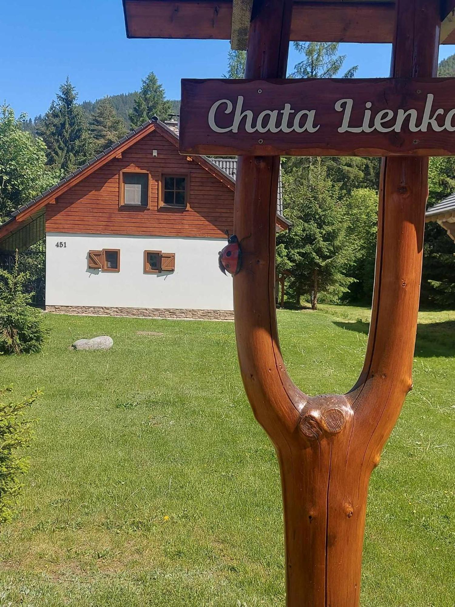 Chata Lienka Lazisko Экстерьер фото